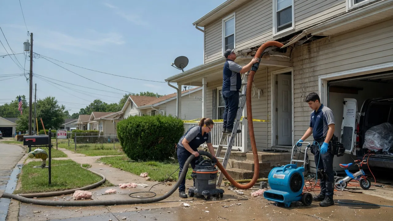 Water Damage Restoration in La Crosse, IN near me